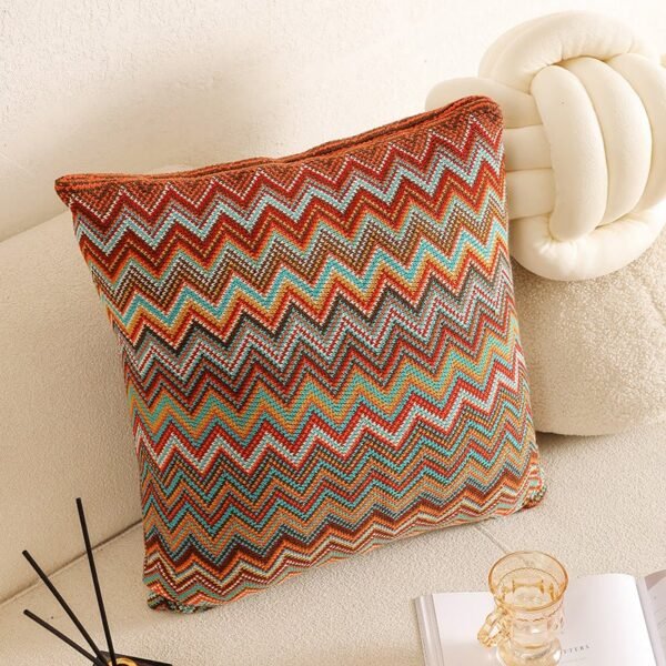 Bohemian Soft Knit Multi-Use Crochet Blanket with Tassels - Image 22
