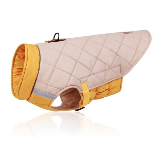 Adjustable Quilted Dog Jacket - Warm and Safe for Winter Walks - Image 8