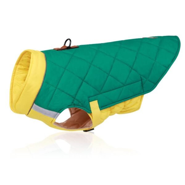 Adjustable Quilted Dog Jacket - Warm and Safe for Winter Walks - Image 10