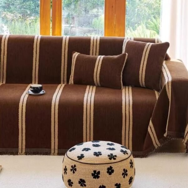 Chenille Anti Scratch Sofa Protector Full Cover Couch Cover - Image 5