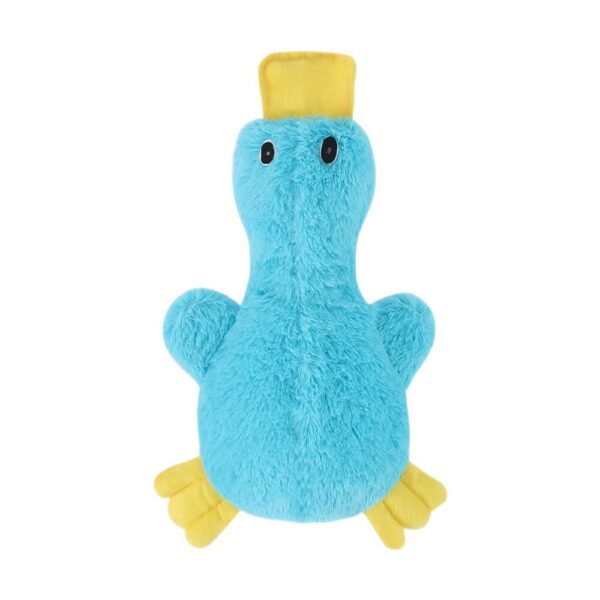 Cute Duck Plush Toy With Squeaker Dog Chew Toy - Image 6