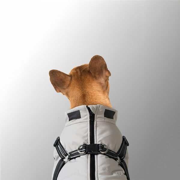 Adjustable Waterproof Warm Outdoor Dog Harness Jacket - Image 7
