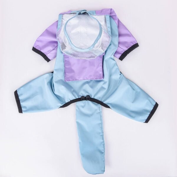 All-Weather Waterproof Full-Coverage Reflective Dog Hooded Raincoat - Image 7