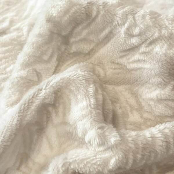 Breathable Waffle Textured Milk Velvet Warm Bed Sheet Set - Image 6