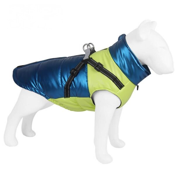 Chic Reflective Waterproof Safety Adjustable Fit Warm Dog Jacket - Image 13