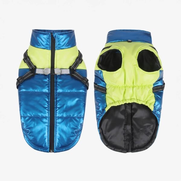 Chic Reflective Waterproof Safety Adjustable Fit Warm Dog Jacket - Image 17