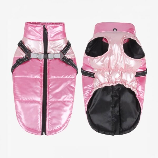 Chic Reflective Waterproof Safety Adjustable Fit Warm Dog Jacket - Image 18