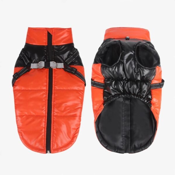 Chic Reflective Waterproof Safety Adjustable Fit Warm Dog Jacket - Image 19