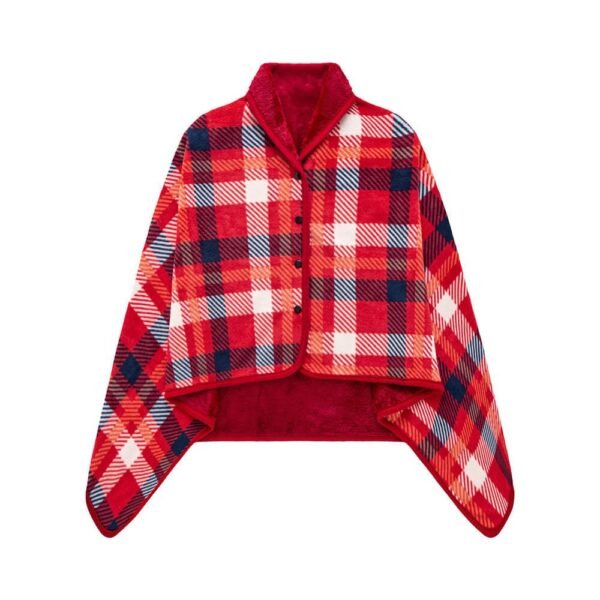 Classic Plaid Soft Flannel Multi-Purpose Nap Throw Blanket - Image 9