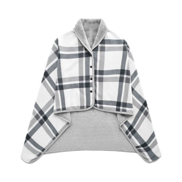 Classic Plaid Soft Flannel Multi-Purpose Nap Throw Blanket - Image 6