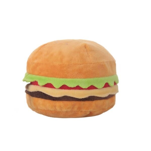 Family Bucket Set Squeaky Plush Toy Puppy Dog Meal Deal Interactive Toy - Image 2