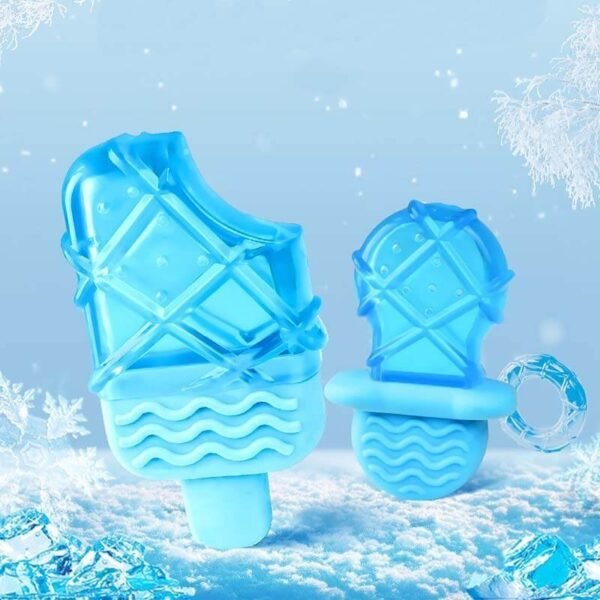 Cooling Rubber Water-filled Ice Lolly Dog Teething Toy - Image 5